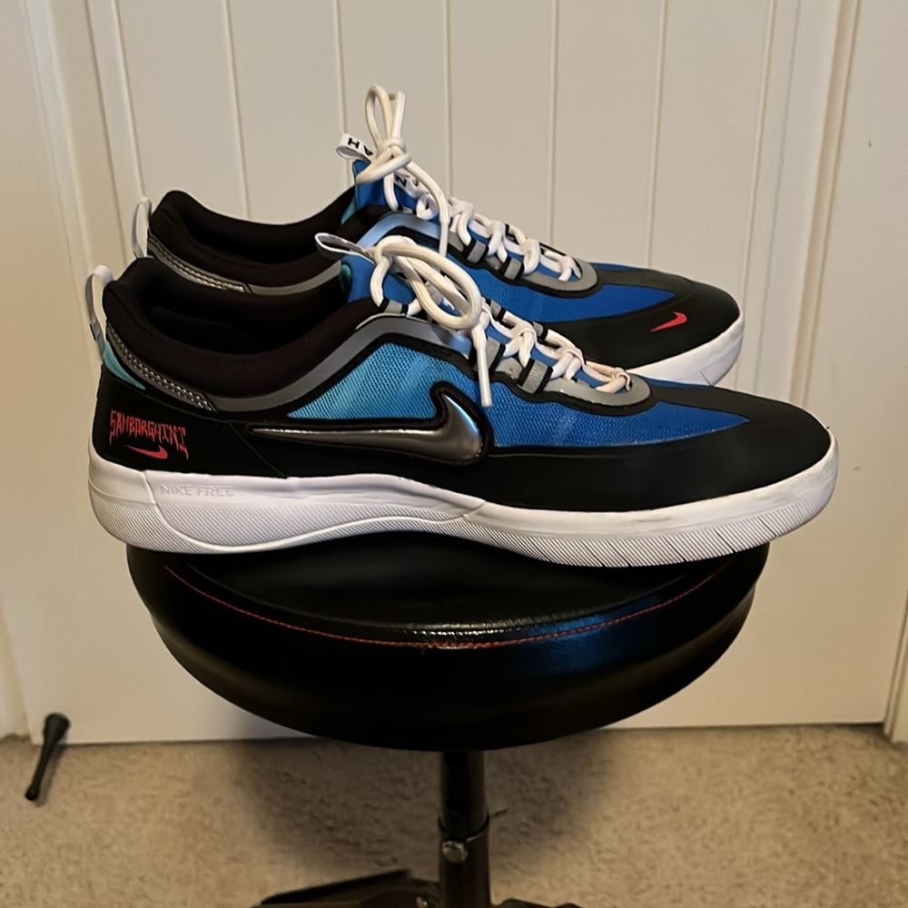 Nike SB Nyjah Free 2 Sz 9.5 - Picture 6 of 10